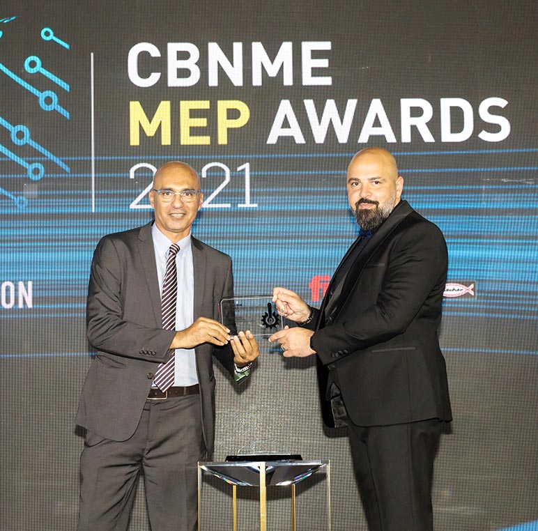 ASU win MEP contractor of the year 2021 by CBNME